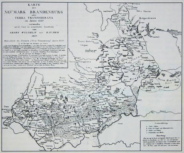 Ein Plakat mit einer Karte der Niederlande, auf der deutsche und niederländische Provinzen hervorgehoben sind und dicht mit Text beschriftet ist.