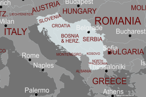 Ein detaillierter Europa-Karte mit den wichtigsten Städten, Hauptstädten und geografischen Merkmalen.